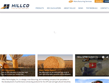 Tablet Screenshot of hillcotechnologies.com